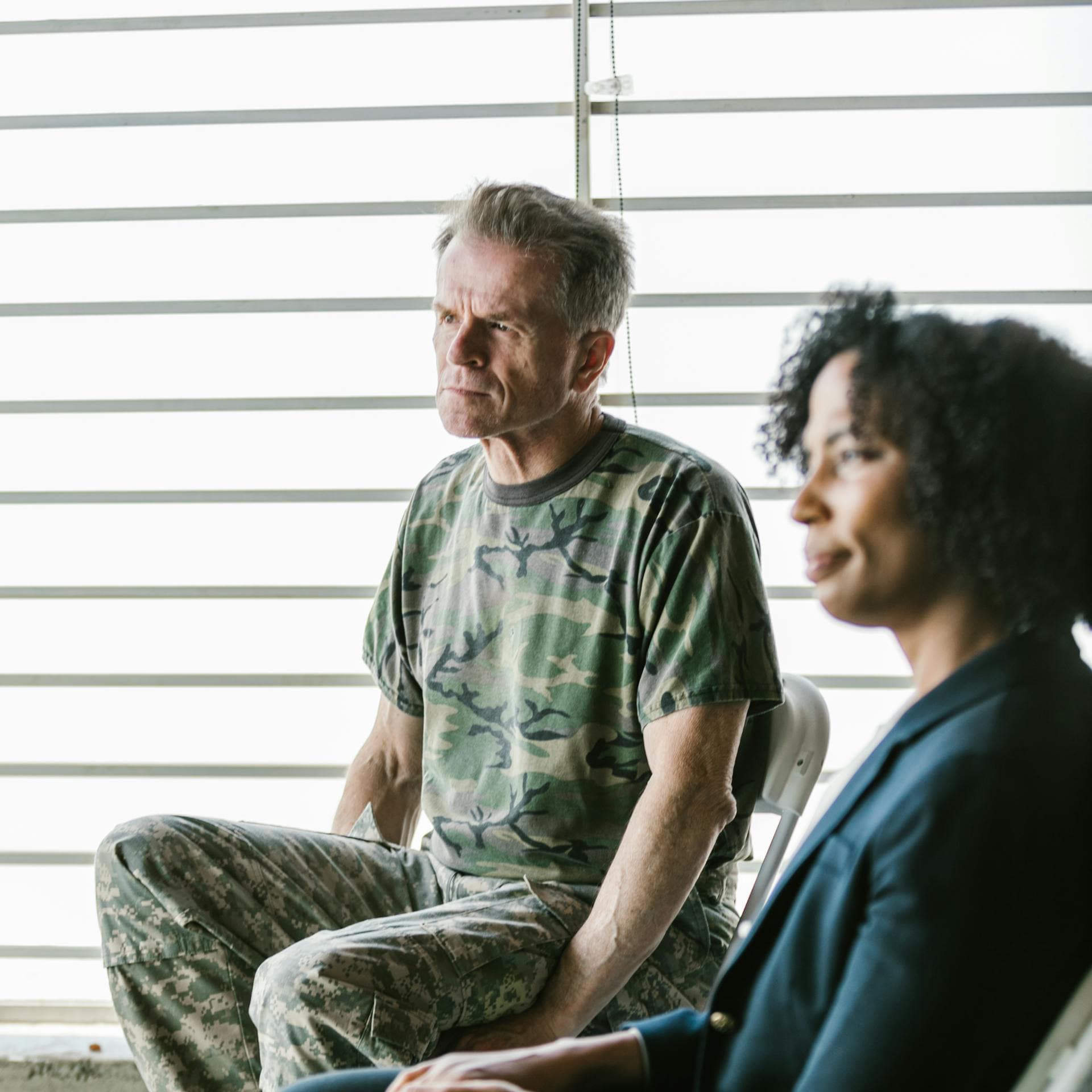 A veteran in reflection — supporting the work of reintegration and community
